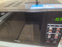 格兰仕（Galanz）变频微波炉烤箱一体机光波炉900瓦大功率速热家用23L大容量平板易清洁省电一级能效智能菜单烧烤 2026新升级彩膜BM1(S2) 实拍图