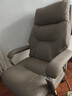 顾全电脑椅老板椅160°可躺 舒适办公椅人体工学椅大班椅C570金咖纤 实拍图