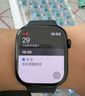 Apple/苹果 Watch Series 10 智能手表GPS款46毫米亮黑色铝金属表壳黑色运动型表带M/L MX273CH/B 实拍图