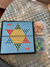 COODORA跳棋儿童磁性小学生便携跳跳旗幼儿棋类玩具可折叠收纳生日礼物 实拍图