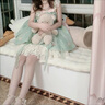 唐努乌现货花仙子Lolita小清新礼服甜美花苞裙洛丽塔公主裙可爱洋装 小花仙单裙子 S 实拍图