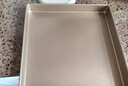 杰凯诺方形烤盘金色不粘蛋糕模具烤盘烘焙瑞士卷蛋糕卷模具烤盘 28cm 实拍图