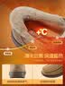斯凯奇（Skechers）闪穿休闲鞋男士冬季新品百搭一脚蹬加绒保暖通勤鞋高端男鞋 实拍图