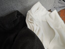 优衣库女装HEATTECH弹力摇粒绒半拉链套头衫/打底衫479693 01 乳白色 S /155/80A 实拍图