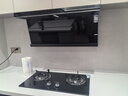 老板油烟机【小黑翼D1P青春版】顶侧双吸抽油烟机灶具套装天然气超薄真平嵌家用大吸力7字型D1+20B0A 实拍图