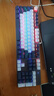 联想（Lenovo）MK5游戏机械键盘104键有线键盘电竞办公青轴混彩光效适用拯救者R9000P/Y7000吃鸡键盘 风暴白 实拍图