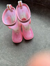 Hello Kitty儿童雨鞋女童中筒防滑雨靴美乐蒂小孩宝宝水鞋 炫彩红 160mm 实拍图