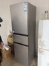 海尔（Haier）「真省电」217L三门小冰箱黑金净化一级能效风冷无霜星辉银BCD-217WGHC3E9S9国家补贴 实拍图