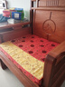凯比特红木沙发坐垫中式海绵餐坐垫防滑罗汉床五木沙发垫套装定做 石榴花拼接沙发垫含芯 坐垫定制 实拍图