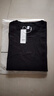 【大牌清仓】夏季纯棉男女休闲短袖T恤情侣潮流百搭ins圆领半袖 黑色 L 110-125斤 实拍图