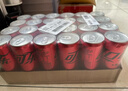 可口可乐（Coca-Cola）零度 Zero 无糖汽水 碳酸饮料 330ml*24摩登罐  实拍图