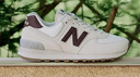 NEW BALANCE NB574官方休闲鞋女鞋复古舒适秋冬透气网鞋礼物轻便百搭运动鞋 米白色 WL574RCF 38 (脚长24.5cm)尺码详询客服 实拍图