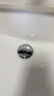 潜水艇（Submarine）CQ-33铜镀铬面盆弹跳下水器洗手盆漏水塞子过滤头发杂物大蘑菇头 实拍图
