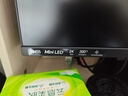 SANC盛色24.5英寸2K300Hz超频320Hz QD量子点MiniLED HDR1000亮度 耳机挂架小夜灯 电竞显示器屏幕DM55 实拍图