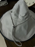 蕉下（beneunder）遮阳帽子女双面渔夫帽防晒帽男大帽檐防紫外线全脸遮阳太阳帽灰 实拍图