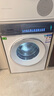 西门子（SIEMENS）iQ500小幸熨全自动滚筒洗衣机 套装/洗脱一体机 10公斤超氧空气洗大容量1400转 蒸汽除皱1.1洗净比 滚筒 单洗 10kg 丨重磅新品丨WG54K7D29W 实拍图