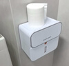 佳帮手卫生间纸巾盒 免打孔厕纸盒壁挂厕所纸巾架浴室置物用品抽纸盒 实拍图