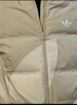 adidas轻薄拒水保暖秋冬通勤穿搭鸭绒羽绒服男女阿迪达斯三叶草   岩层沙暴土(推荐男生选大一码)   M 实拍图
