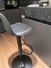 华恺之星吧台椅高脚椅升降酒吧椅吧台凳子带靠背椅家用椅子大底盘BY520黑 实拍图