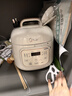 美的（Midea）【自营年货】电压力锅1.8升小型电饭煲2-3人高压锅 全自动智能预约开盖炖煮煲汤电饭锅MY-E220 实拍图