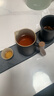 京东京造  旅行茶具 便携旅行茶具茶杯户外茶具整套黑陶舟山 一壶四杯 实拍图