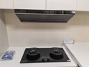 美的（Midea）【蒸汽洗AK7PRO】抽吸排油烟机顶侧一体28大吸力Q523L液化气灶具烟灶以旧换新【套装商品】 实拍图