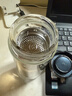 京东京造双层加厚玻璃杯 无铅高硼硅带茶隔水杯304茶隔泡茶杯男士360mL 实拍图