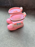 Hello Kitty儿童雨鞋女童中筒防滑雨靴美乐蒂小孩宝宝水鞋 炫彩红 160mm 实拍图