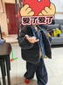 巴拉巴拉童装儿童羽绒服男女童2025新款宝宝冬装拼接外套三防保暖上衣百搭 实拍图