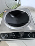 三角牌（Triangle）凹面电磁炉3500W大功率 商用猛火爆炒电磁灶 家用炒菜锅一体全套 圆底锅炒菜专用 【语音智控】不锈钢3500W凹面单机 实拍图