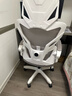 朗域轩品人体工学电竞椅人工力学座椅久坐护腰宿舍游戏电脑椅子可躺写字椅 【旗舰超值顶配】蝶翼白丨乳胶-4级气杆-脚踏-逍遥 120-155度(含) 联动扶手 四向腰托 实拍图