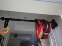 曼迪卡威（Mdikawe）单杠引体向上器成人家用儿童室内单杆门框免打孔健身器材秋千 三代DK自锁/安装距离93-120CM 配吊环/实测承重850斤 实拍图