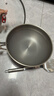 苏泊尔（SUPOR）100%纯钛炒锅无涂层不粘锅 抗菌炒菜锅轻量钛锅 电磁炉燃气灶通用 100%纯钛 CC32T1 32cm 实拍图