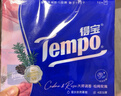 得宝（TEMPO）七夕限定松间玫瑰印花刻线手帕纸7张*12包 对半撕 纸巾小包 实拍图