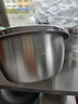 炊大皇304不锈钢盆筛五件套 加厚洗菜盆和面盆调料腌肉盆米筛五个组合装 实拍图
