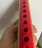 Hape儿童口琴 木制10音阶蓝调口琴全音阶顺音阶 男女小孩礼物 儿童布鲁斯口琴（红色）3-12Y 实拍图