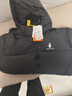 骆驼火山羽绒服男冬新款加厚连帽保暖面包服女城市轻户外 黑色 男女同款,7674B XL 实拍图