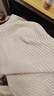 优衣库女装舒芙蕾半高领针织衫/毛衣毛衫479158 01 乳白色 XL /165/92A 实拍图
