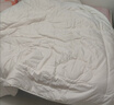 富安娜 舒暖 纤维被子冬季被芯 双人冬厚被 约6.3斤 203*229cm 白色 实拍图
