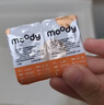 moody美瞳月抛大小直径彩色隐形眼镜2片 (巧克力) 柔影棕250度 实拍图