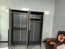 隐匠小驿【包安装】实木衣柜卧室家用简约经济型柜子轻奢大衣橱四门组合柜 1.8米四门单主柜 实拍图
