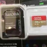 闪迪（SanDisk）256GB TF(MicroSD)内存卡 4K极速金卡A2 V30 U3行车记录仪 运动相机无人机 监控存储卡 读190MB/s 实拍图
