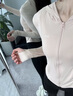 SIINSIIN冰皮防晒衣女夏季透气修身凉感防晒服户外穿搭外套 【连帽款】裸杏粉【组合装】 M 实拍图