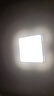 惠普精工吸顶灯led卧室现代简约餐厅中山灯具方40*40cm遥控三色 实拍图