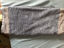 金号 A类纯棉枕巾加大加厚枕头巾 一对2条装  170g/条   52*80cm 实拍图