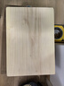 净木心银杏木砧板实木家用加厚切菜板整木防霉抗菌案刀板无漆无蜡 亚麻色 长方形 45*32*3cm 实拍图
