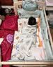 钰贝乐婴儿床多功能bb宝宝床实木无漆摇床新生可移动儿童拼接带尿布台 床品5件套+护理台 实拍图