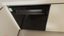 老板（Robam）【自动开关门】盐系W76D-G1 Ultra火山盐黑150L以上大容量嵌入式洗碗机家用全自动紫外消毒 实拍图