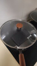 炊大皇铁锅家用无涂层不锈炒锅燃气灶专用炒锅炒菜锅平底锅极铁锅32cm 实拍图