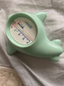 十月结晶婴儿水温计宝宝洗澡测水温儿童精准洗澡温度计 绿色 实拍图
